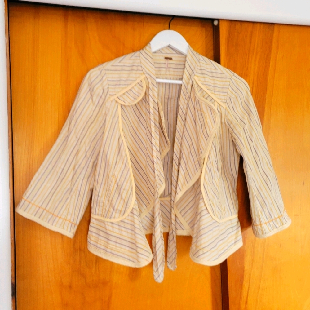 Free People Open Front Jacket - size 8